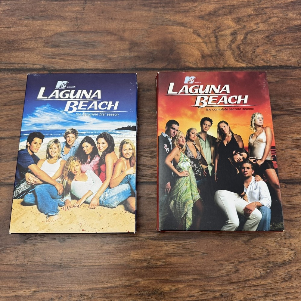 Laguna Beach The Complete 1st and 2nd Seasons DVD Box Sets 6-Discs Mint Disc